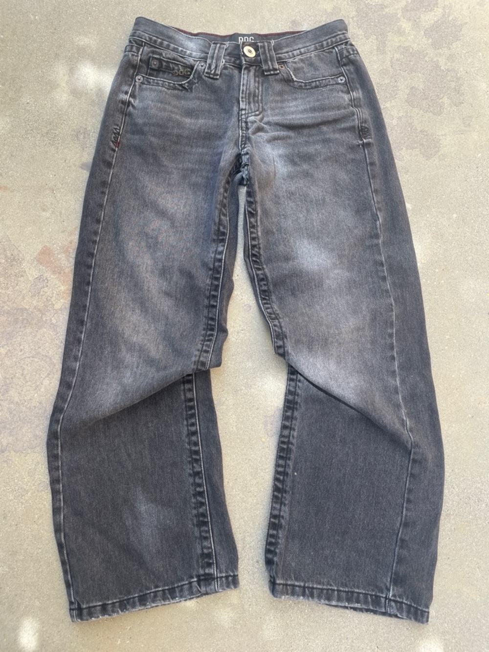 BDG Urban Outfitters Gray Black Washed Relaxed Jeans